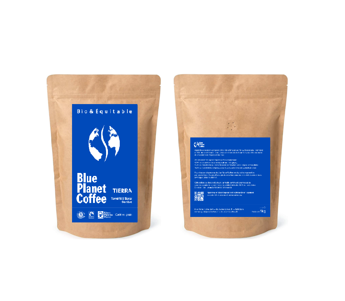 Tierra Bio & Equitable, assemblage 80% Arabica, 20% Robusta